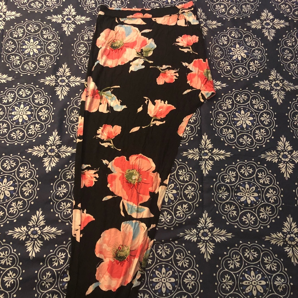High low pencil skirt